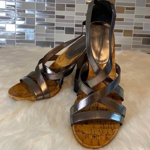 Size 10, 3” heel, silver